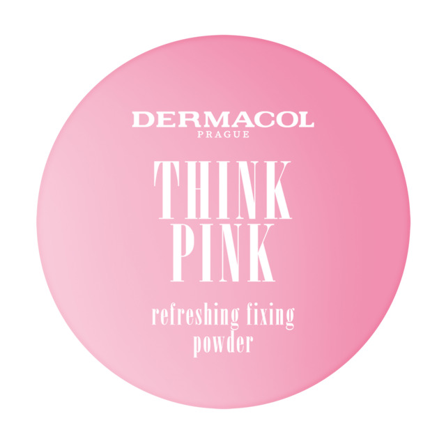 Dermacol Think Pink osviežujúci fixačný púder