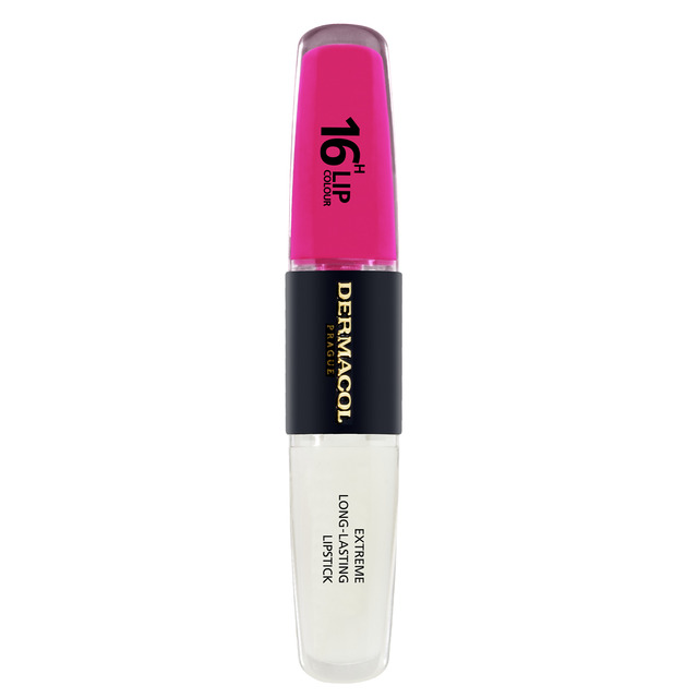 Dermacol - 16H Lip Colour - Dlhotrvajúca farba na pery - č.03 - 4 ml + 4 ml