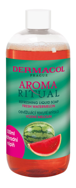 Dermacol - Aroma Ritual - Náhradná náplň pre tekuté mydlo - vodový melón - 500 ml